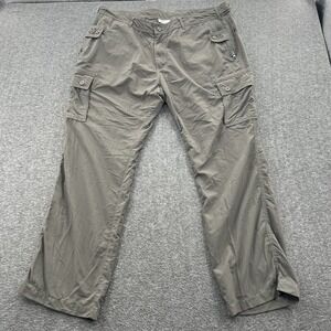 Clothing Arts P Cubed Pick Pocket Proof Pants Mens 38x30 Gray Cargo Travel EUC